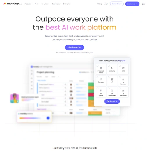 MONDAY.COM — CRM & Project Management